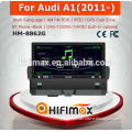 Hifimax 7'' Car GPS Navigation For Audi A1 2011 Head unit w/ Bluetooth IPOD RDS Support HD 1080P Video Playback